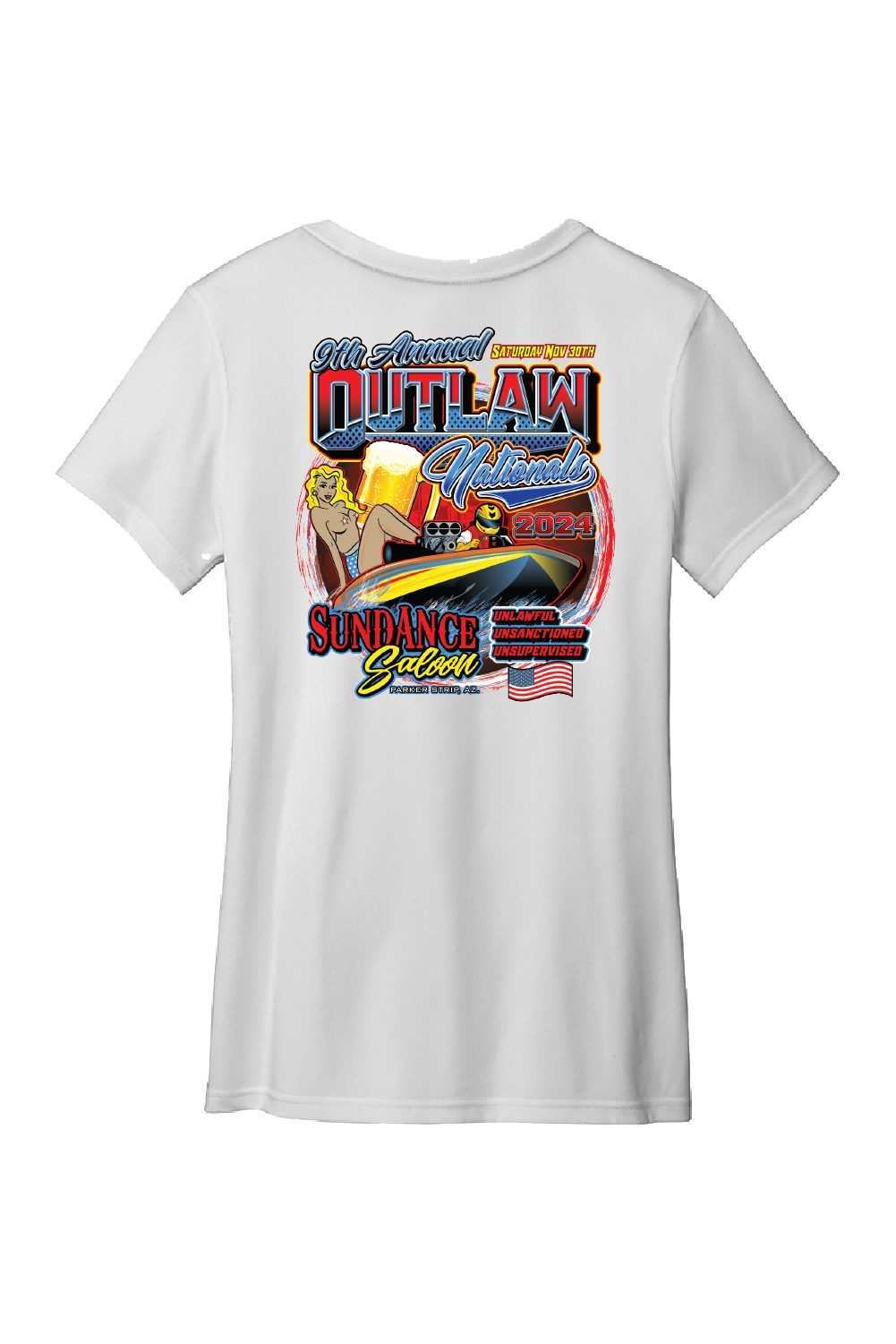 Womens T-Shirt Outlaw National 2024
